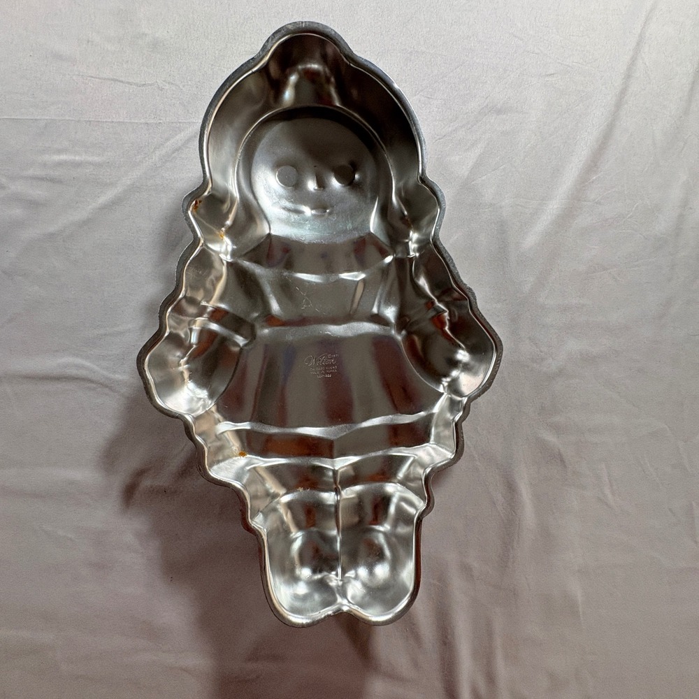 Wilton Raggedy Ann Cake Pan Vintage 1971 Aluminum Character Mold 502-968 Large